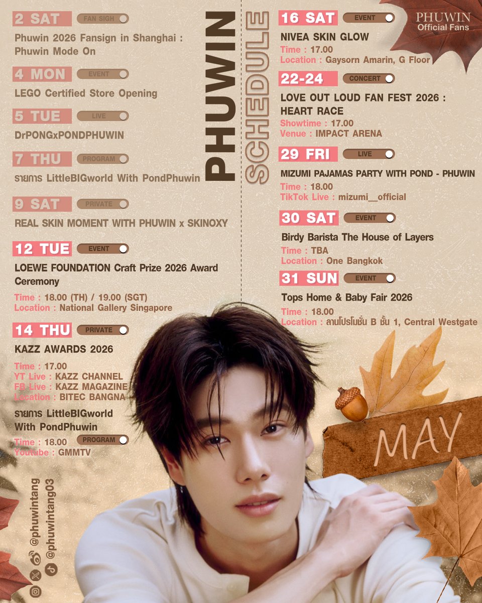 Phuwin Official Fans tweet media