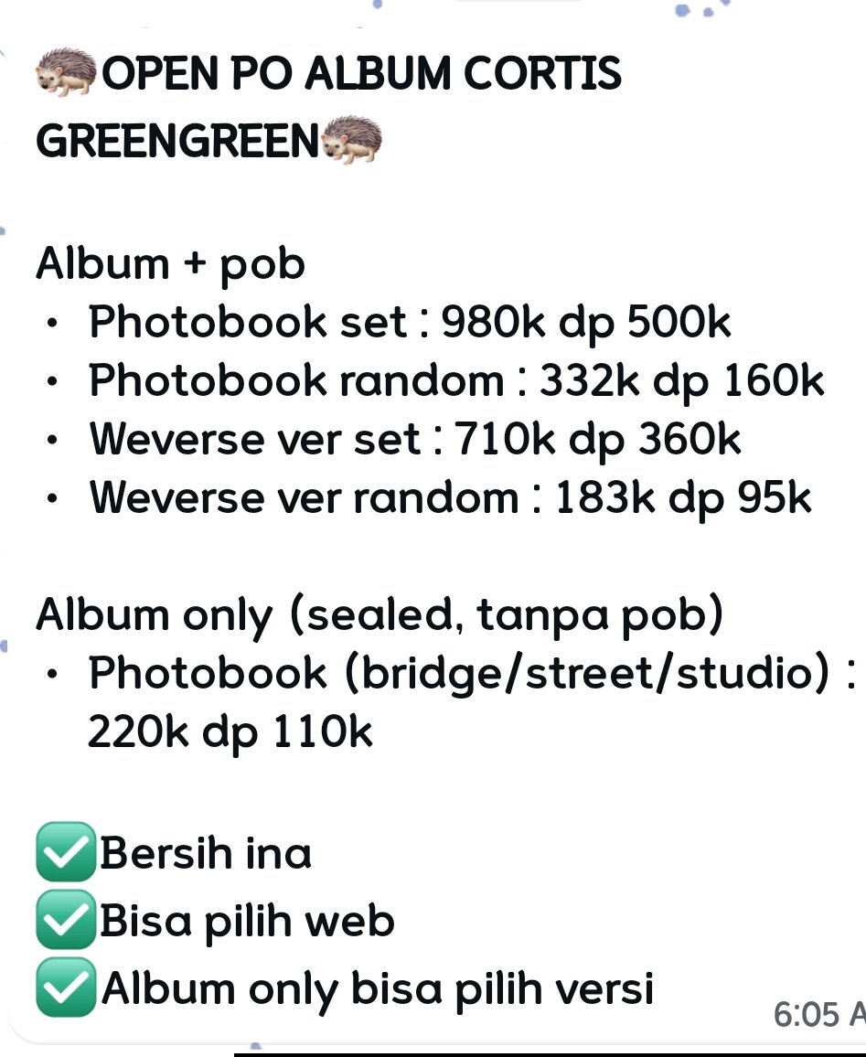 INA GO | OPEN PO ALBUM CORTIS | @ AFTER DM tweet media