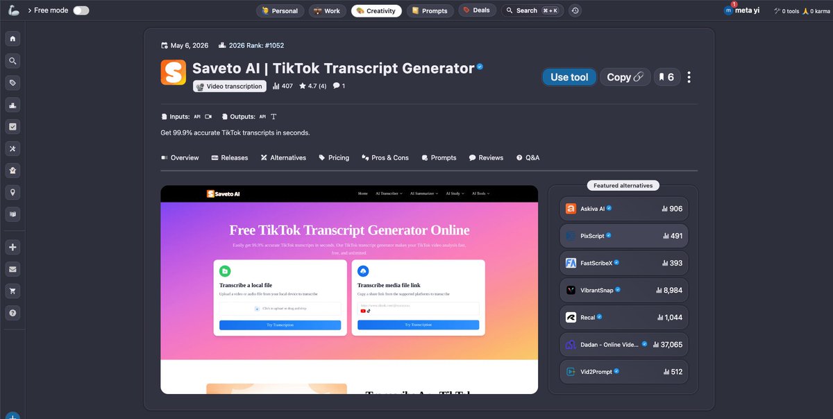 SavetoAI tweet media