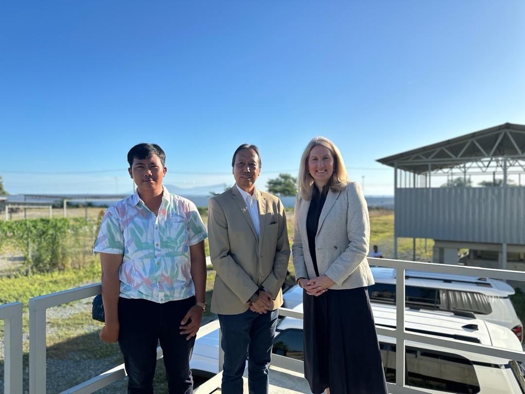 AusAmbCyberTech's tweet photo. Celebrating 🇦🇺 &amp; 🇹🇱 partnership on fast and reliable connectivity at the Timor-Leste South Submarine Cable landing station, delivering connectivity for all citizens. Australia looks forward to continuing this partnership with further training and collaboration. https://t.co/jrW2BAdwtC