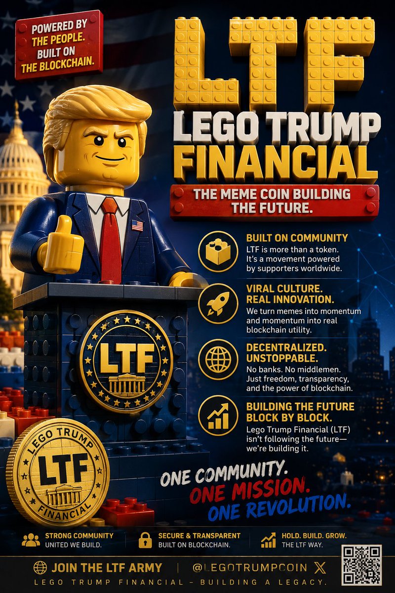 Lego Trump Financial tweet media