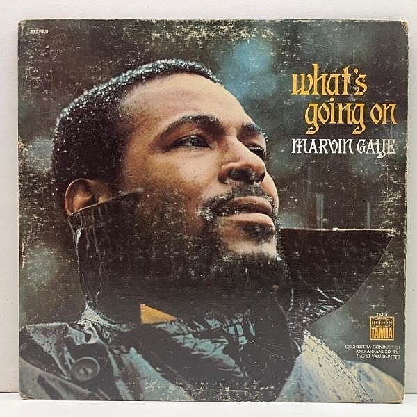 Rare!!【良好盤/T規格/厚140g】USオリジナル MARVIN GAYE What's Going