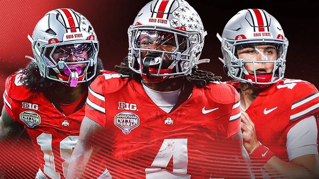 Bucknuts247's tweet photo. From defensive end to quarterback, we rank #OhioState's position groups coming out of spring practice.
https://t.co/LjQbZqQkN3 https://t.co/XDMtMmdkoN
