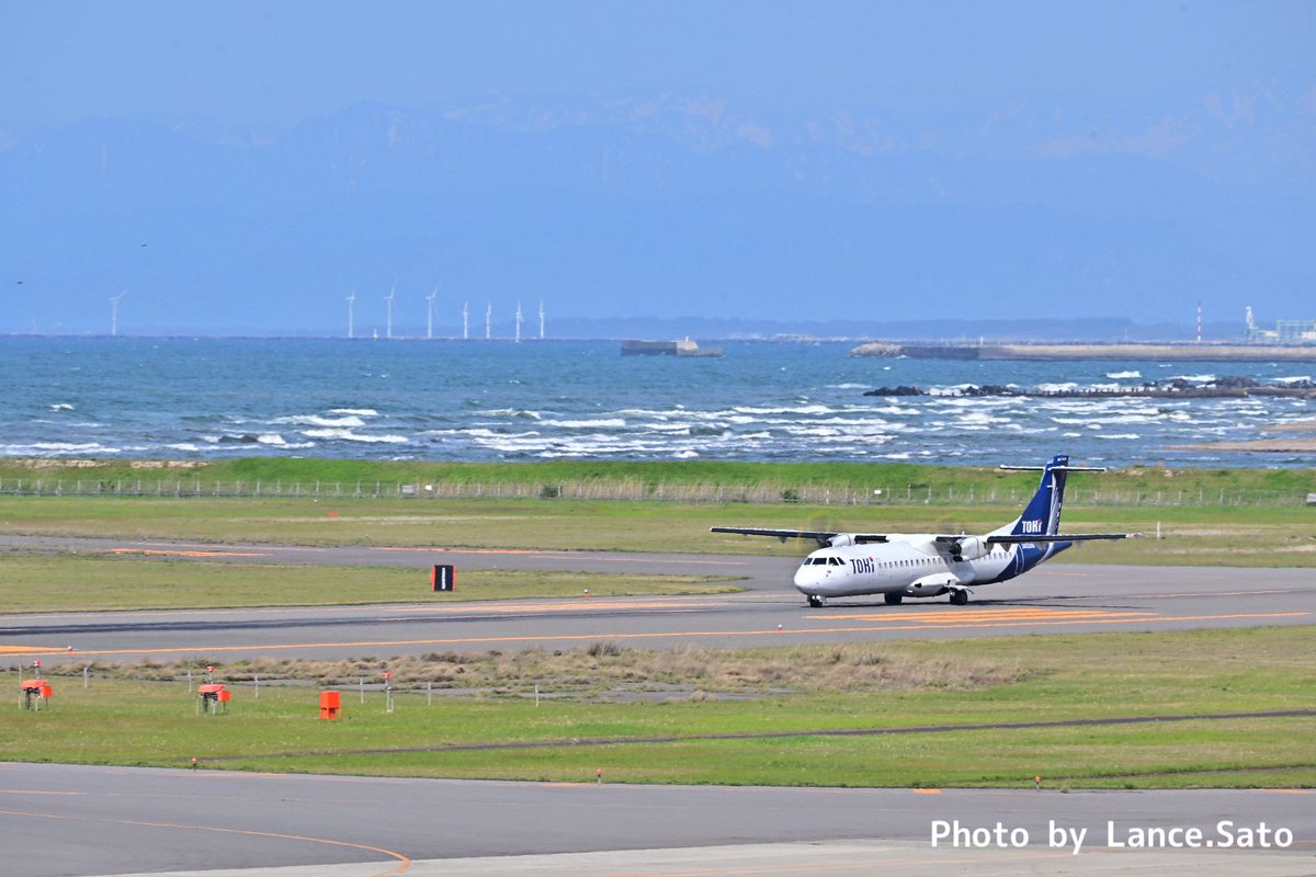 Toki Air JA02QQ ATR72-600 RJSN/KIJ 2026/04/24 「Toki Air One Zero