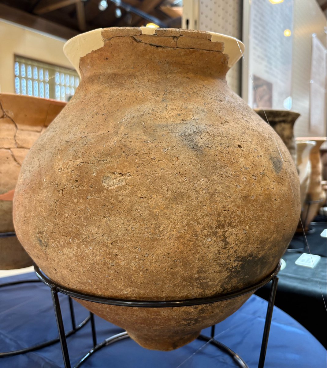 開催中///// 【とおのを掘る-古代編-】 土師器球胴甕 高瀬Ⅰ遺跡（松崎