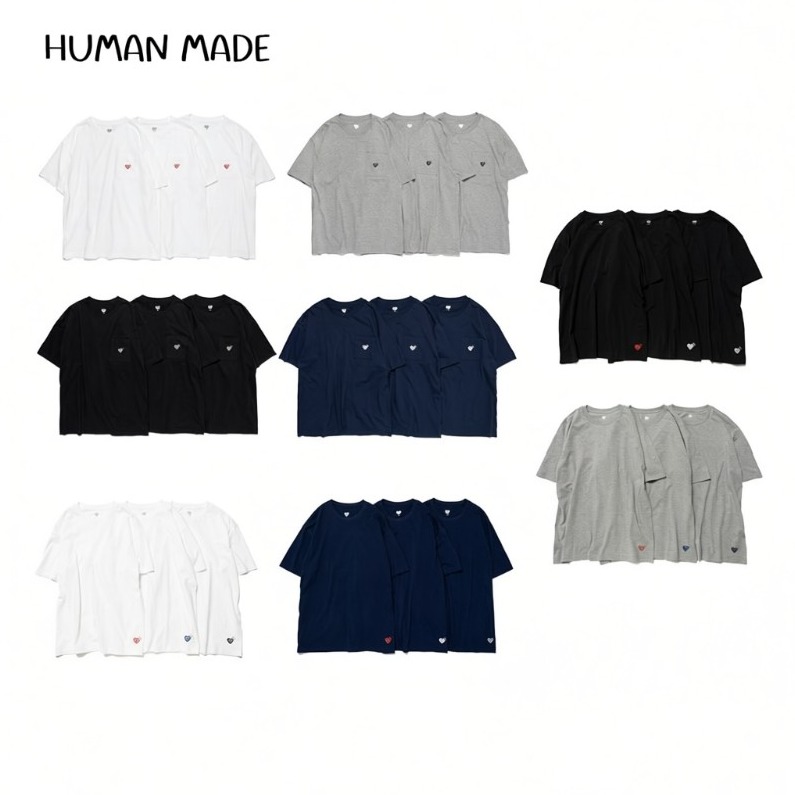 Kareeeuy's tweet photo. อยากได้เสื้อที่ใส่แล้วรู้สึกสุดชิคใช่ไหม? พบกับ HUMAN MADE T-SHIRT ที่ตอบโจทย์ทุกสไตล์ในวันสบายๆ ของคุณ!