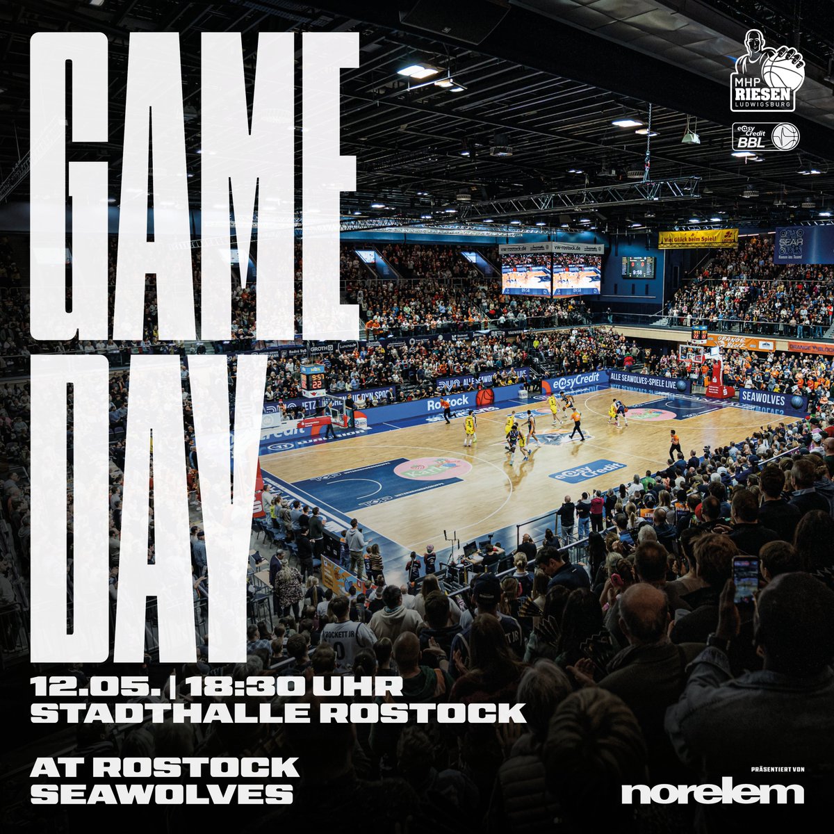MHP_RIESEN's tweet photo. Neuanfang meets 𝗣𝗹𝗮𝘆-𝗜𝗻-𝙎𝙩𝙖𝙧𝙩! 🫡
In Rostock gibt's 'ne 𝗣𝗼𝘀𝘁𝘀𝗲𝗮𝘀𝗼𝗻-Zusatzchance, wir möchten uns das Endspiel um die Top-8 verdienen: 𝗮𝗹𝗹 𝙞𝙣 für Gelb-Schwarz.
📸: Erik Schwiderski | #HROLUD https://t.co/GsKJQ0qoPc