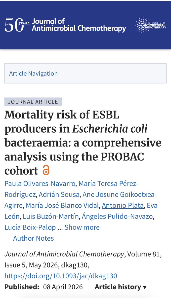 S.Enf.Infecciosas HRUM tweet media