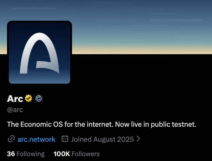 Arc tweet media