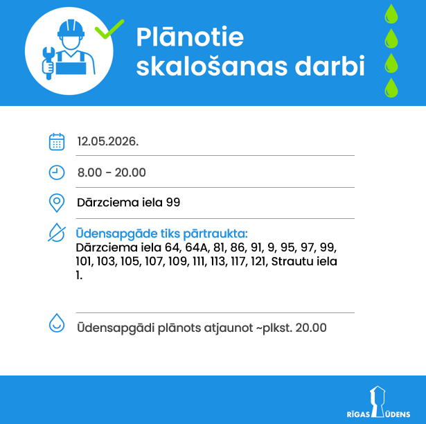 SIA "Rīgas ūdens" tweet media