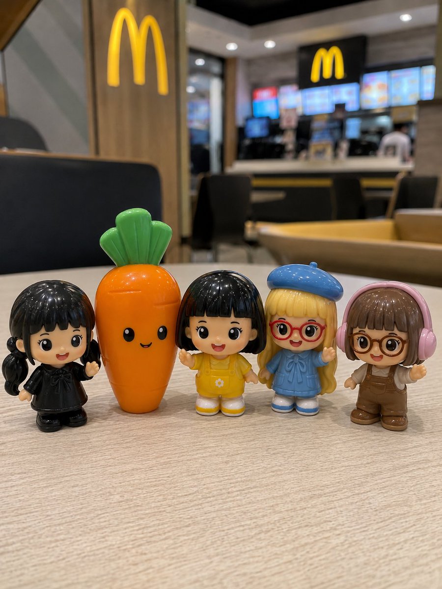 二時にんじん ハッピーセットにんじん！