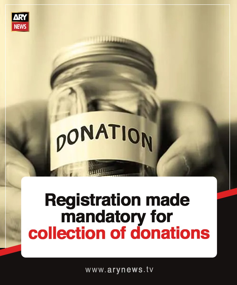 Mandatory registration notice for charitable organizations in Punjab