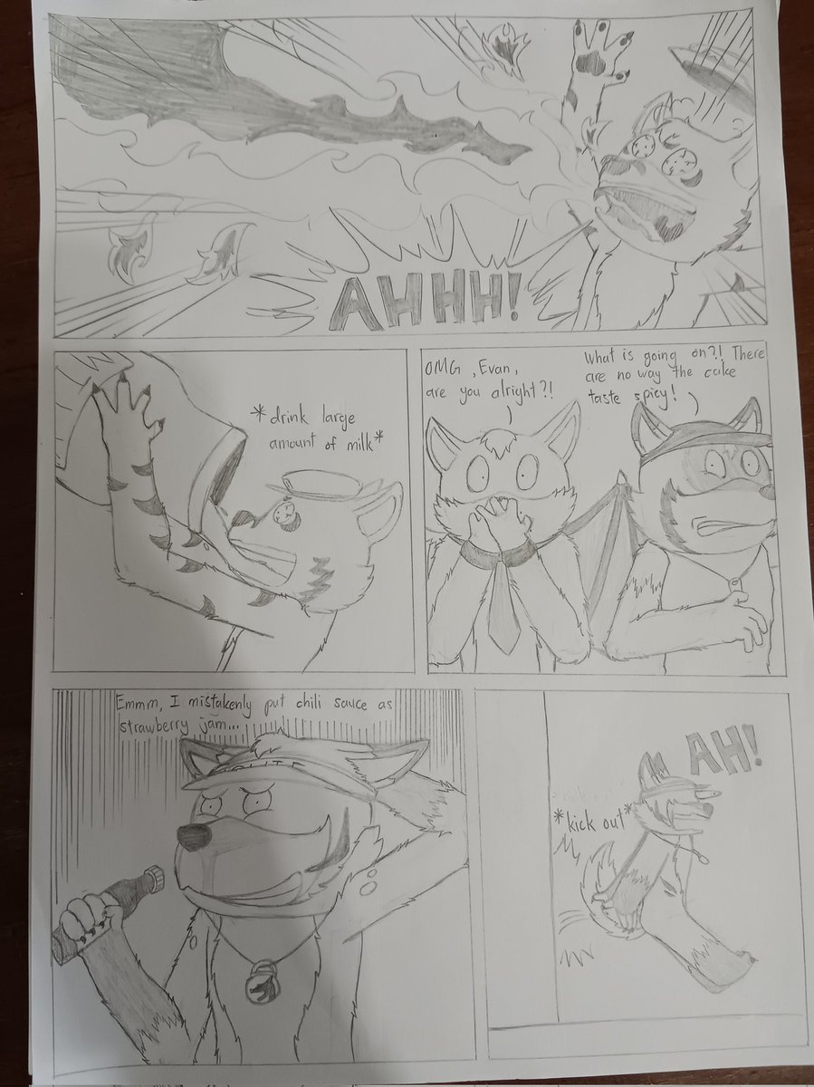 BSml1460's tweet photo. It's my birthday today 🎂
Some comic that I draw for my birthday
(Featuring @HiHappyDay11 and my other 2 OC (Louie and Jeffrey) ) https://t.co/g35z3zxzI8