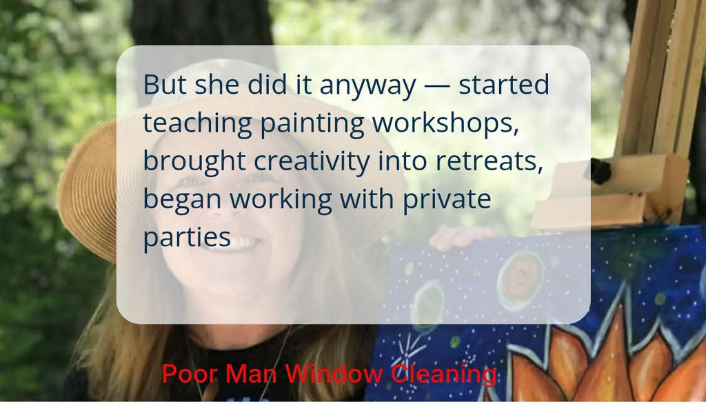 PoorManIdaho's tweet photo. But she did it anyway — started teaching painting workshops, brought creativity into retreats, began working with private parties

Read more 👉 https://t.co/jgTvTVmUre

#Soul|Boise #CommunitySpotlight https://t.co/kbqQZOBfPU