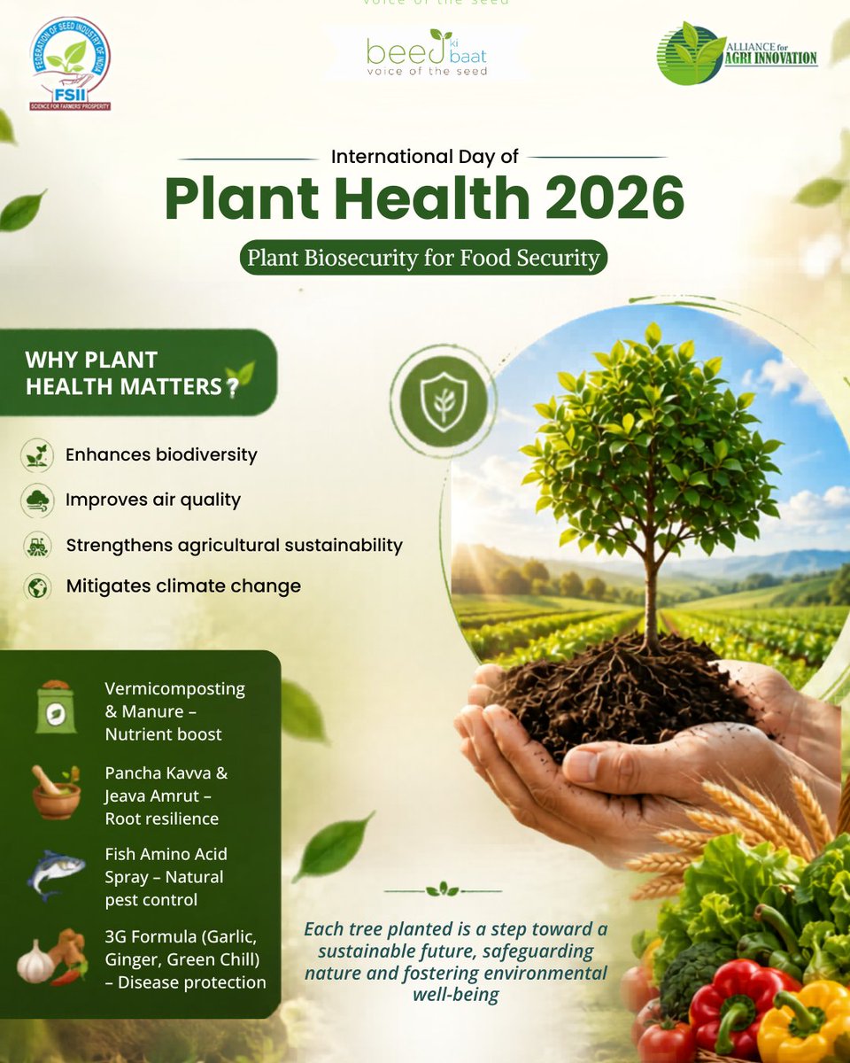 Federation of Seed Industry of India (FSII) tweet media