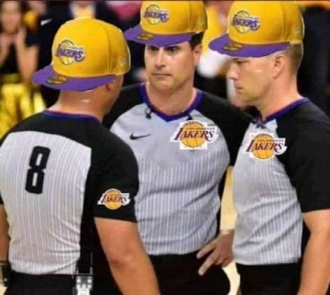 Even the refs can’t beat the Thunder. 🧹 Thanks for coming out Lakers. On to the next. 👋🏼