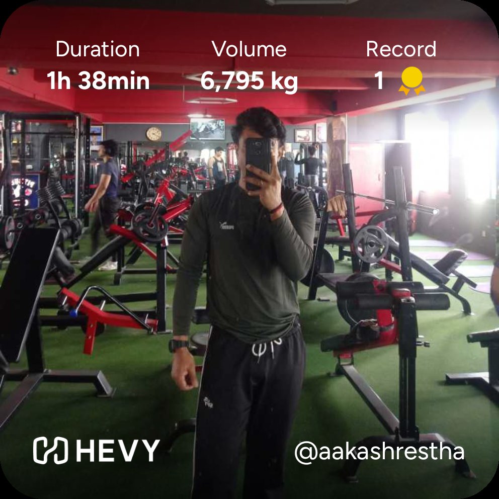 AakazS's tweet photo. Chest&amp;Triceps https://t.co/dBntGrIZ1P https://t.co/sC7dqPaeaX