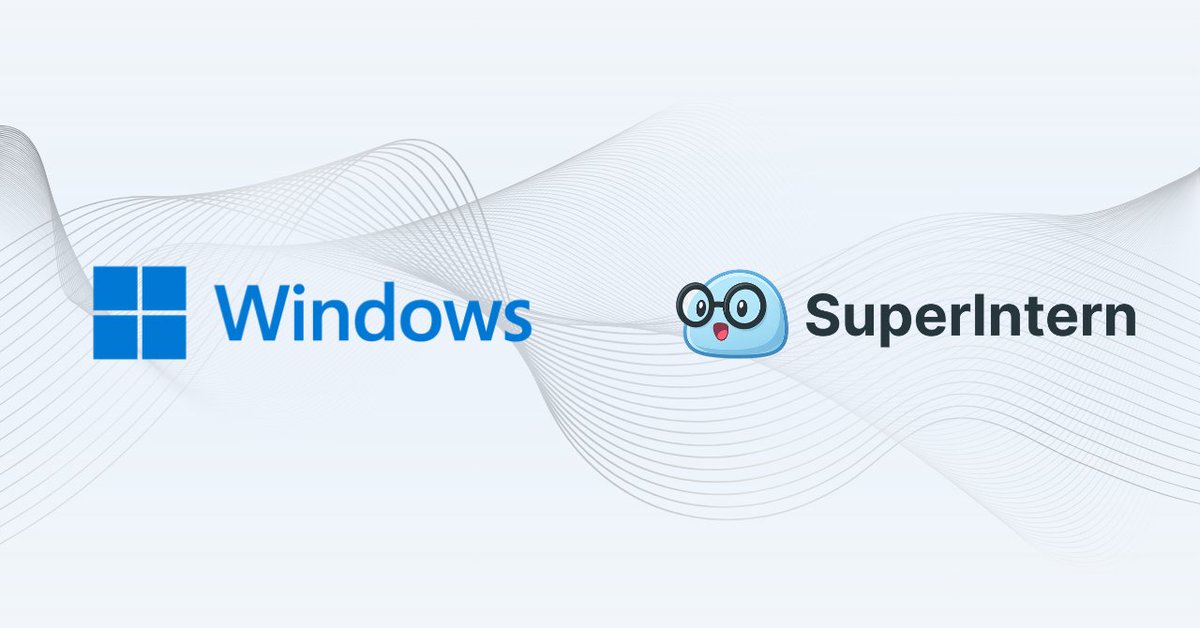NanoHumanAI's tweet photo. SuperIntern for Windows is officially here 📣

Already loved for:

🫥 Botless meeting capture
📝 Real-time notes that follow your custom format
🌐 High-accuracy real-time translation

Try it for free 👇
https://t.co/zW9P26WCvO https://t.co/WXeVp3Dj9E