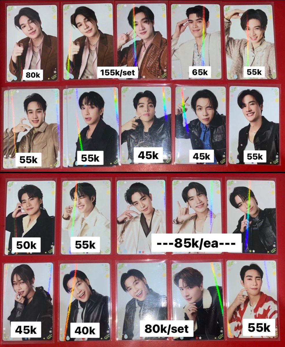 loeyyyaaa's tweet photo. #ths wts pc gmmtv
pop up tokyo 2026
dew tee joss aston java chimon ashi clover first tay ohm pawat mark pakin sea talay keen clover lego lykn singto krist force dewtee seakeen singkit 
📍 Bandung
❌ adm+pack 
✅ siap kirim https://t.co/epArrrIw6r