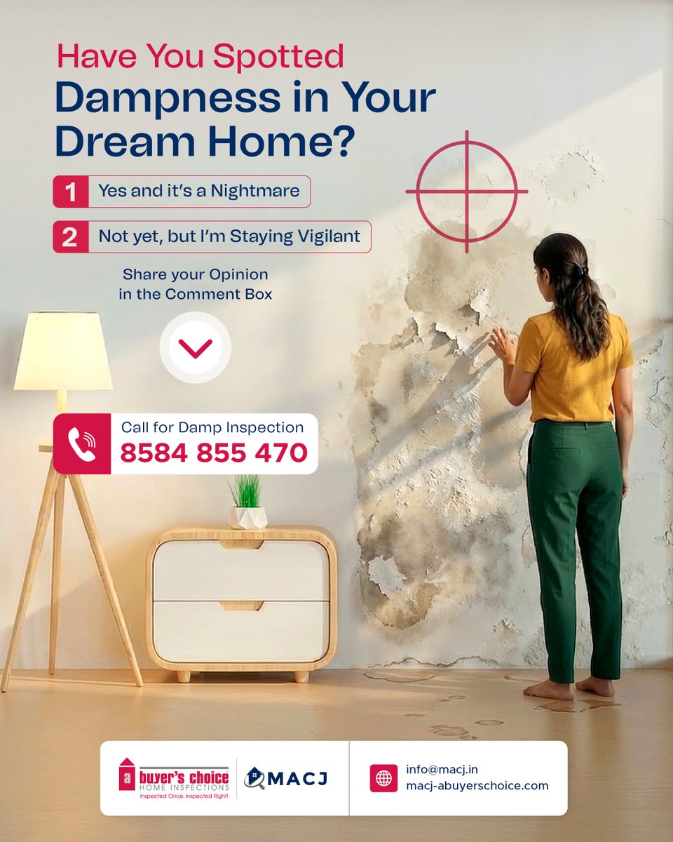 MACJIndia's tweet photo. Dampness doesn’t just stop at one spot-it spreads. Protect your home before it’s too late! 🏠💧 https://t.co/qspDF6sevB