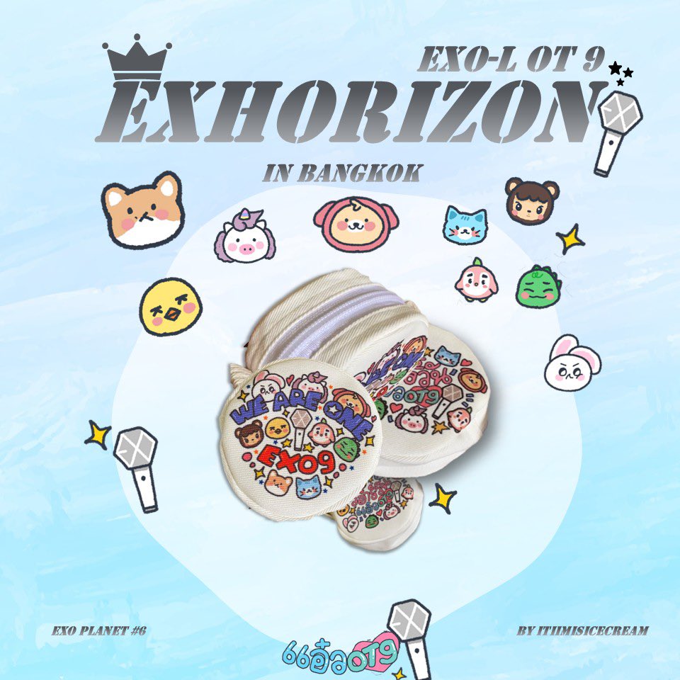 ✨ Giveaway for EXO-L OT9 ✨
 🪐𓂃𓈒𓏸 EXO PLANET 6𓂃𓈒𓏸🪐

✧.*กระเป๋ากลมกลมวีอาร์วันˊˎ∞

👑 : 16-17 May 2026
👑 : IMPACT ARENA
👑 : TBA

#EXhOrizon_in_BANGKOK 

꒰ cms: #โมจจิcommission ꒱
꒰ กระเป๋ากลมกลม: #bagbardesignReview ꒱