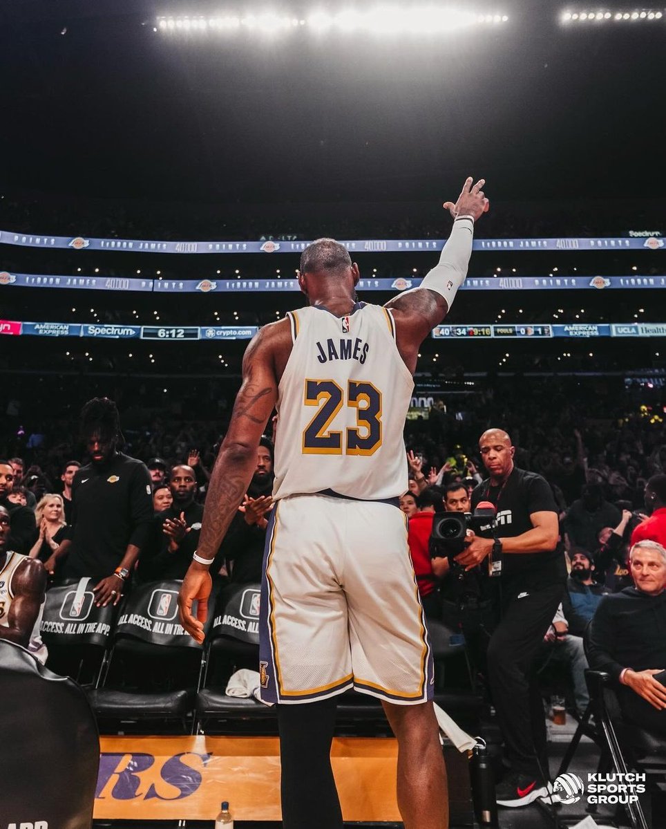 LeBron's historic 23rd season has ended.

Glad I never took him for granted ❤️