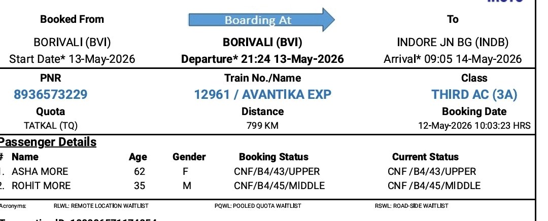 REajaymore's tweet photo. @IRCTCofficial @RailMinIndia how could you allot upper berth to senior female citizen while it was requested for the lower berth. https://t.co/SE0tOEusoV