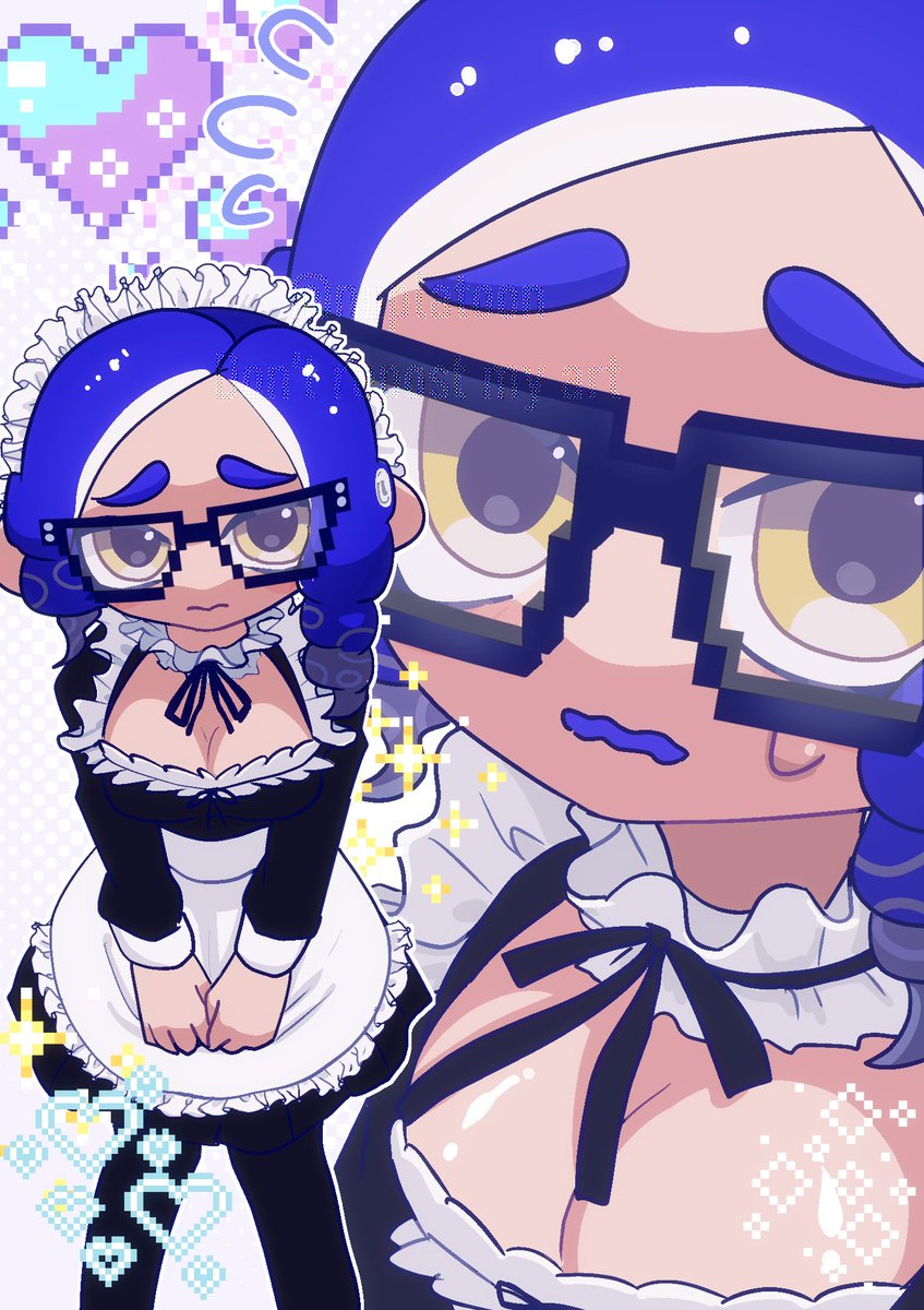 nuplatoon's tweet photo. 駄メイド🌟ノウンちゃん https://t.co/MvVwjuidSY