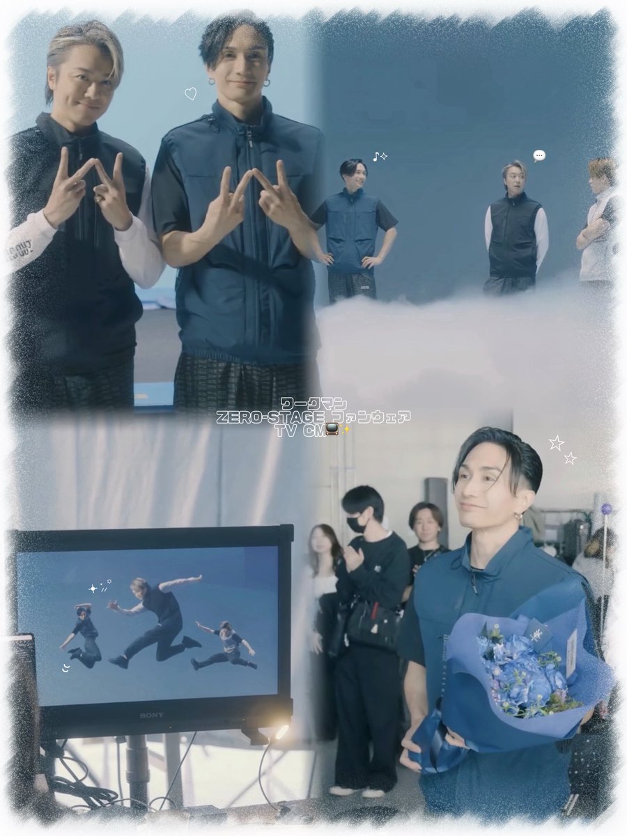 yokosu__kai_8's tweet photo. ワークマン ZERO-STAGE ファンウェアのTVCM メイキング👀✨
フル映像も楽しみにしてます〜〜!!
ZERO-STAGEの服、動���やすすぎて仕事で愛用中です⟡ჱ̒> ̫ <.
#ワークマン #ZEROSTAGE #橘ケンチ https://t.co/ZK14RTfPA5