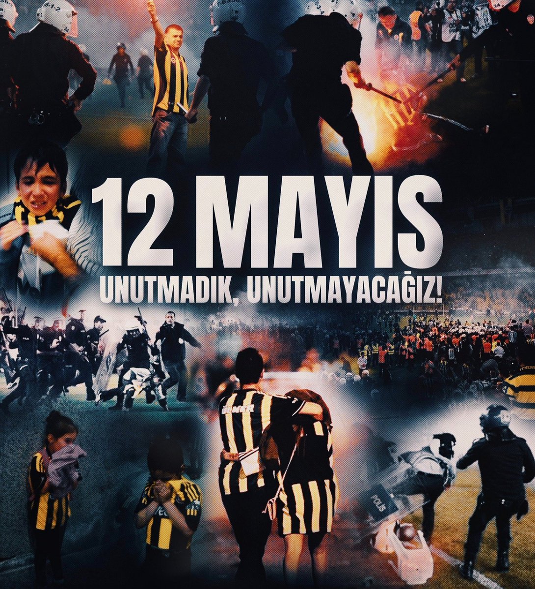 HakanErdat's tweet photo. Ölümle burun buruna geldiğimiz o akşam. #12Mayıs2012 

Provokasyon maç öncesi merdivenlerde suratımıza suratımıza sıkılmaya başlanan gazlarla joplarla itmelerle kakmalarla başladı. Maç sonu kendi oyuncularımızı alkışlarken saldırı başlatıldı. Okul açık tribününün iki katı arasına nişan alarak gaz ateşlediler tüfeklerle. Helikopterlerle üstümüze sıktılar. Ben hala stadda tuvaletlere gittiğimde kanım çekilir irkilirim o görüntüler aklıma gelir. Yerlerde yatan ağlayan çocuklar çaresizce çırpınan insanlar...

Fenerbahçe'ye bu ülkede 15 yıldır zulüm ediliyor.