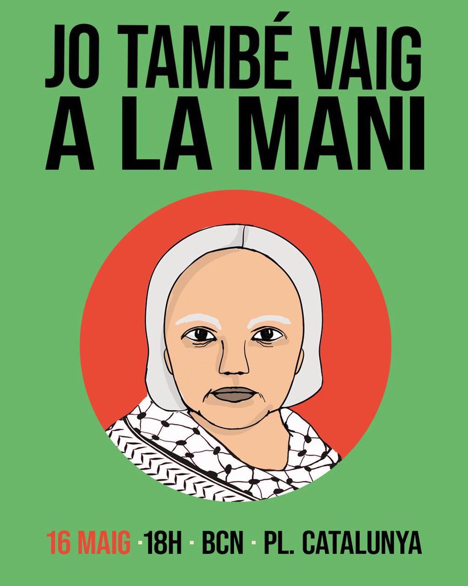 PauiSolidaritat's tweet photo. 📢Aquest dissabte 16/5 tornem a sortir al carrer per Palestina

🔴 No hi ha un alto el foc a Palestina ni el Líban

🔴 78 anys de la Nakba, la ‘catàstrofe’ continua

📍Plaça Catalunya
🕕 18 h

🗝️ sortim al carrer visibilitzant la clau del retorn del poble palestí🇵🇸
Us hi esperem! https://t.co/aXL5Ehb0Cy
