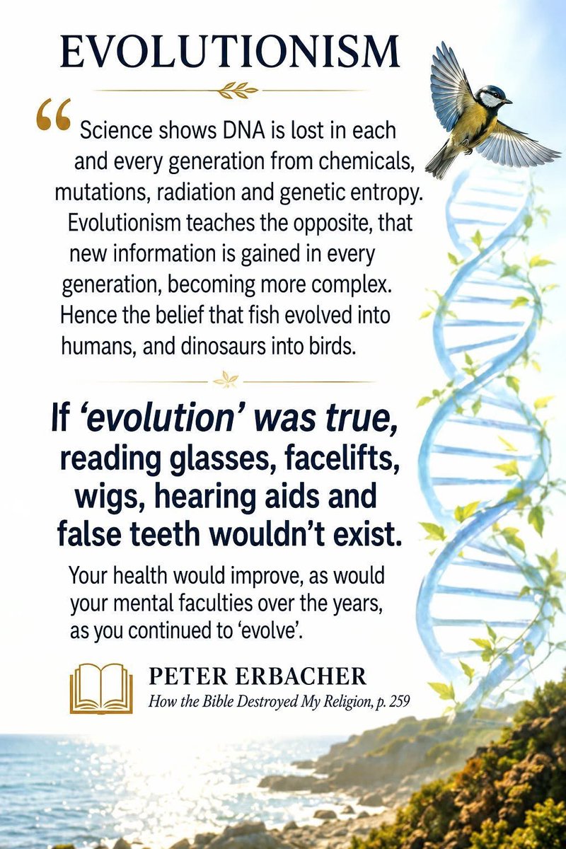 Not Evolution tweet media
