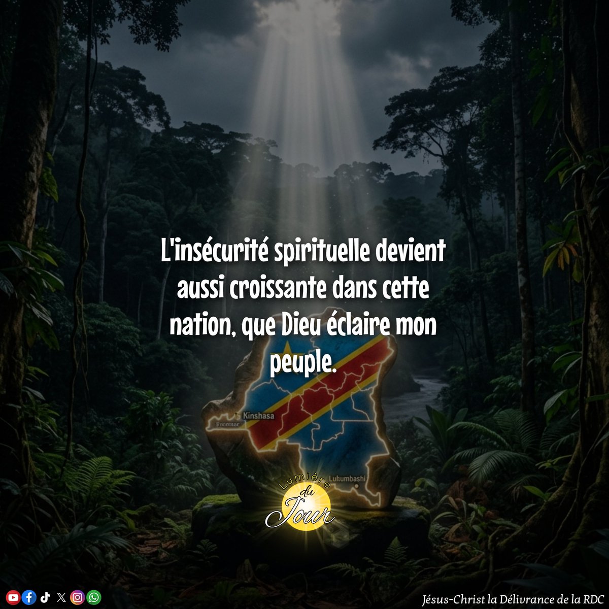JC_RDC's tweet photo. L'insécurité spirituelle devient aussi croissante dans cette nation. Que Dieu éclaire mon peuple. 
#Délivrance
#RDCongo
#CongoRD https://t.co/3PnUtOm4X5