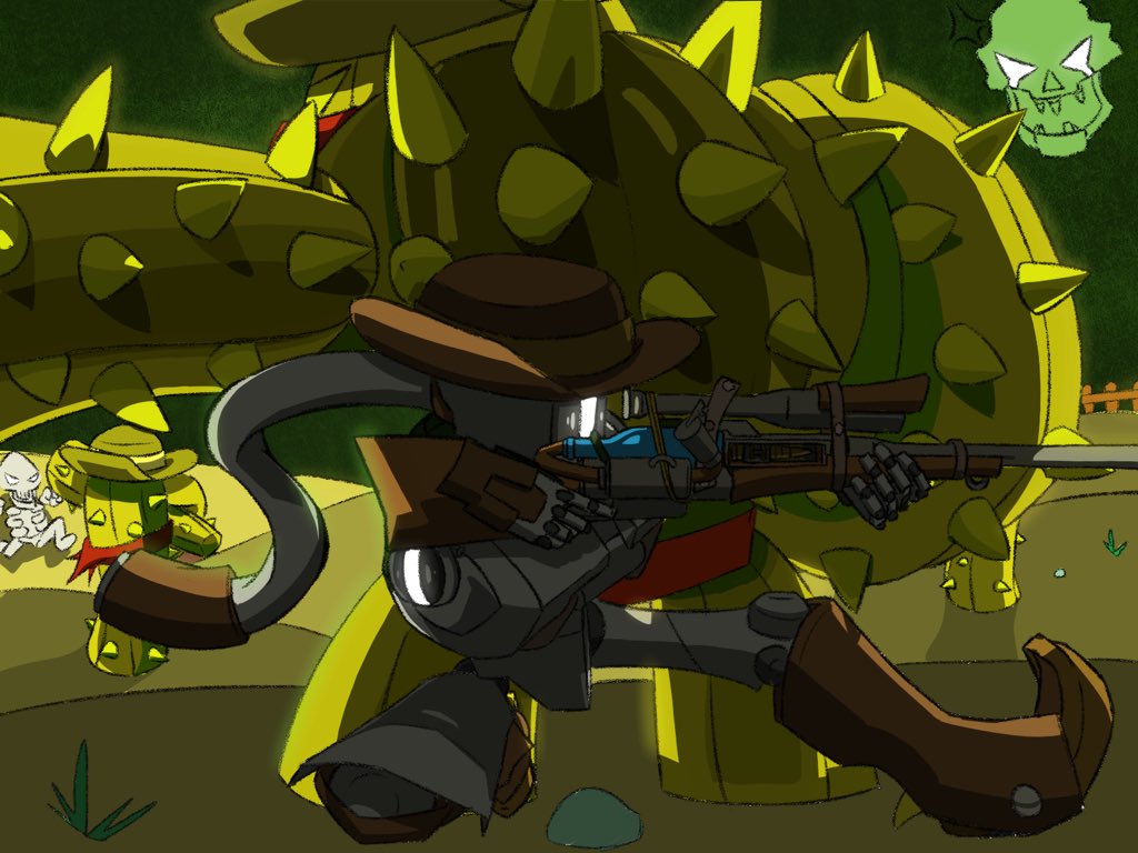 SinzoART's tweet photo. @FarFarWestGame is such a fun game https://t.co/Q6IuY6HHlp