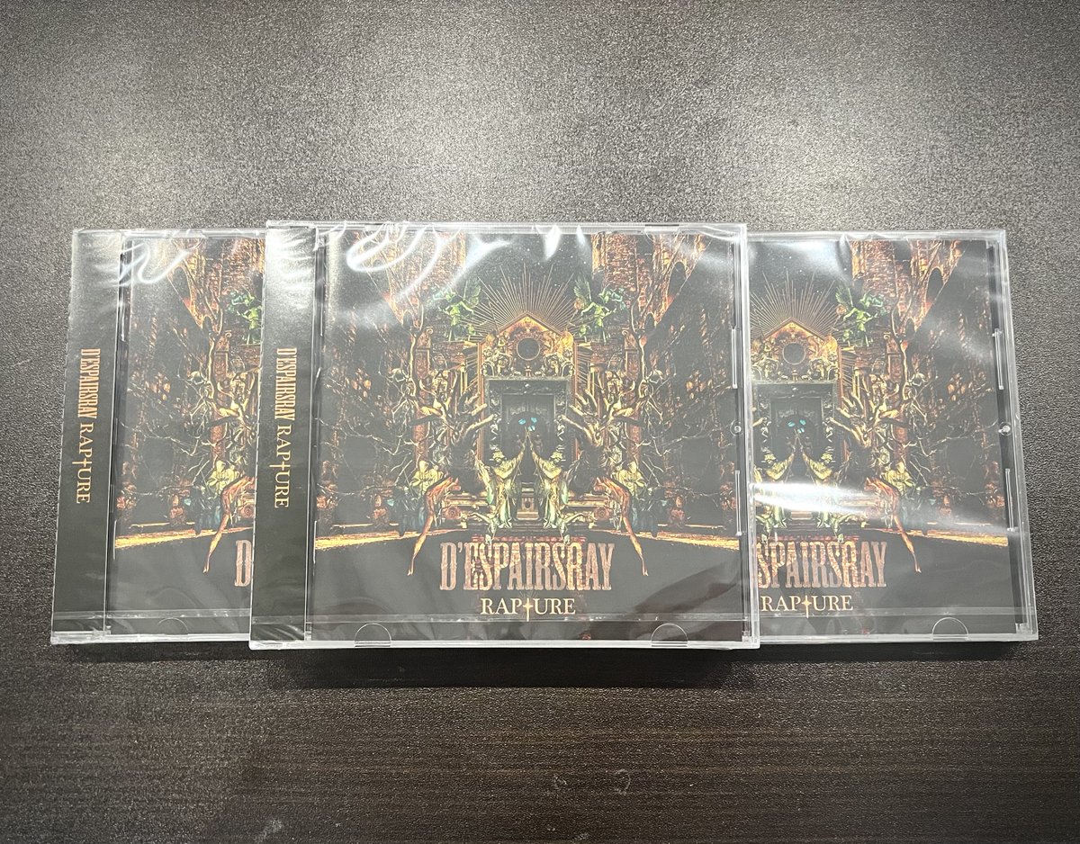 東京店】✳️本日フラゲ日✳️ D'ESPAIRSRAY『RAPTURE』 入荷しました 東京店】✳️本日フラゲ日✳️ D'ESPAIRSRAY『RAPTURE』 入荷しました