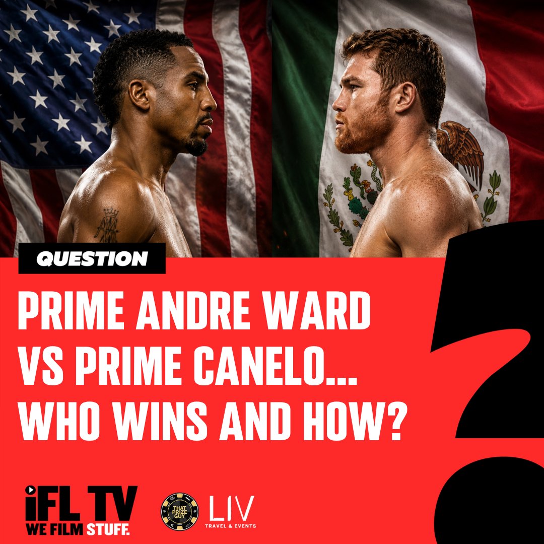 IFLTV's tweet photo. What a fight this would have been...
๐ฅ Prime @AndreWard ๐ Prime @Canelo
โ๏ธ Super-Middleweight
Who'd have won and how? ๐ค
#AndreWard | #Canelo | #BoxingDebate | #Boxeo https://t.co/bN3YAh1gnQ