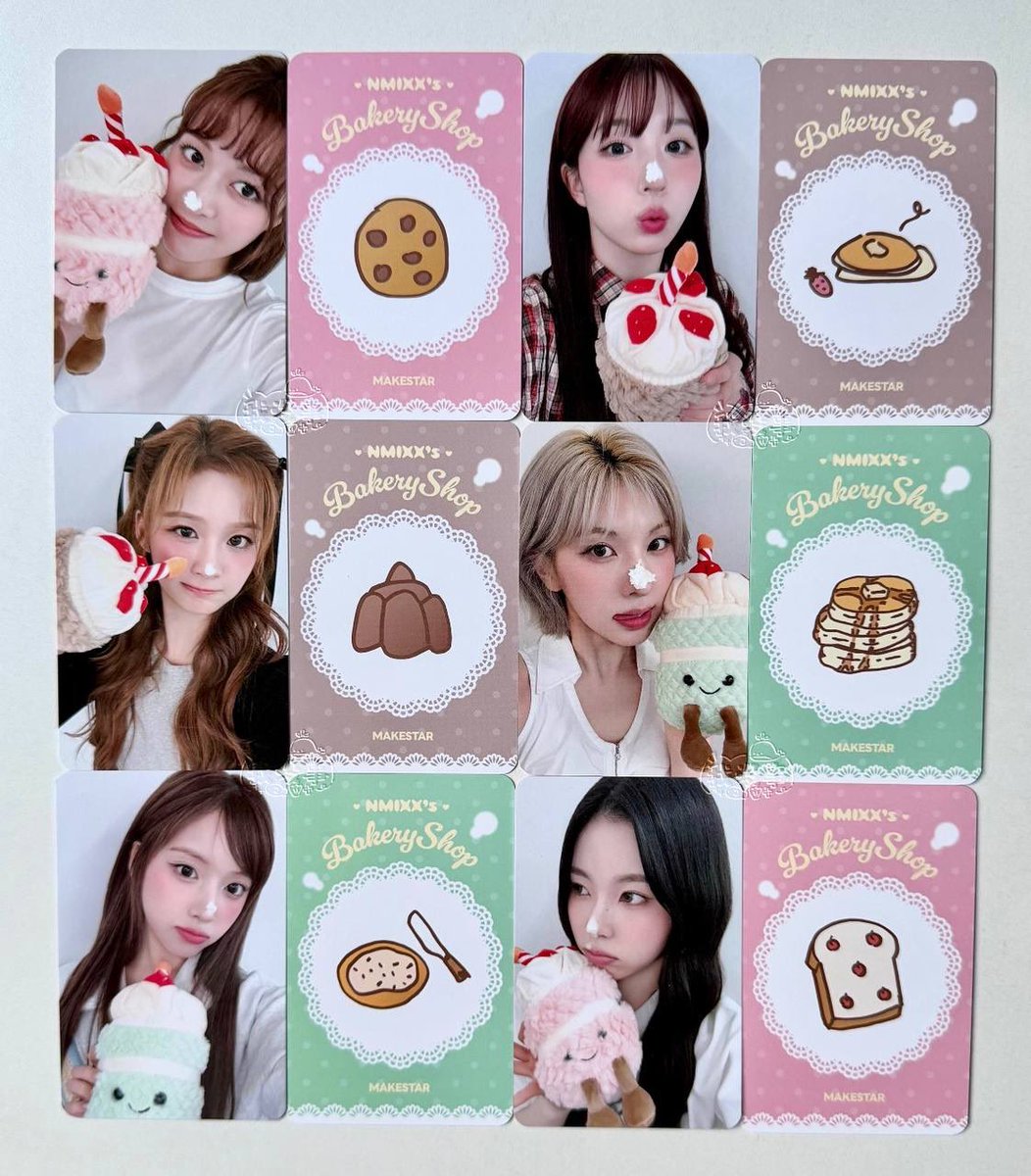itzypobs's tweet photo. 🐝 ITZY <MOTTO> makestar ms offline f2f fansign fs 2 event / special offline event pobs (cake version🎂)
𖦹 potential props in pics 2-4
𖦹 the special offline event is cake decorating~ (since the event will be held on yeji's birthday 26/05) https://t.co/LUkEcoPDrK