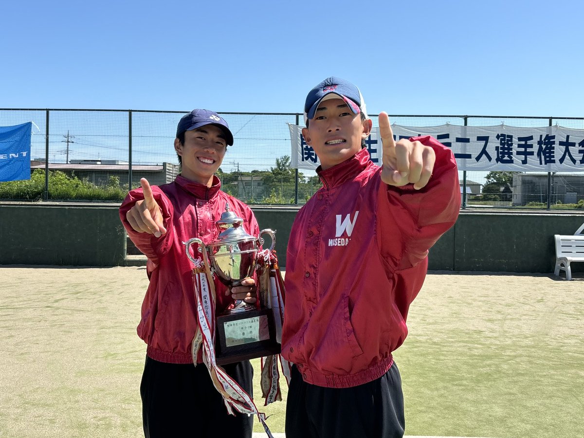 男子優勝ペア