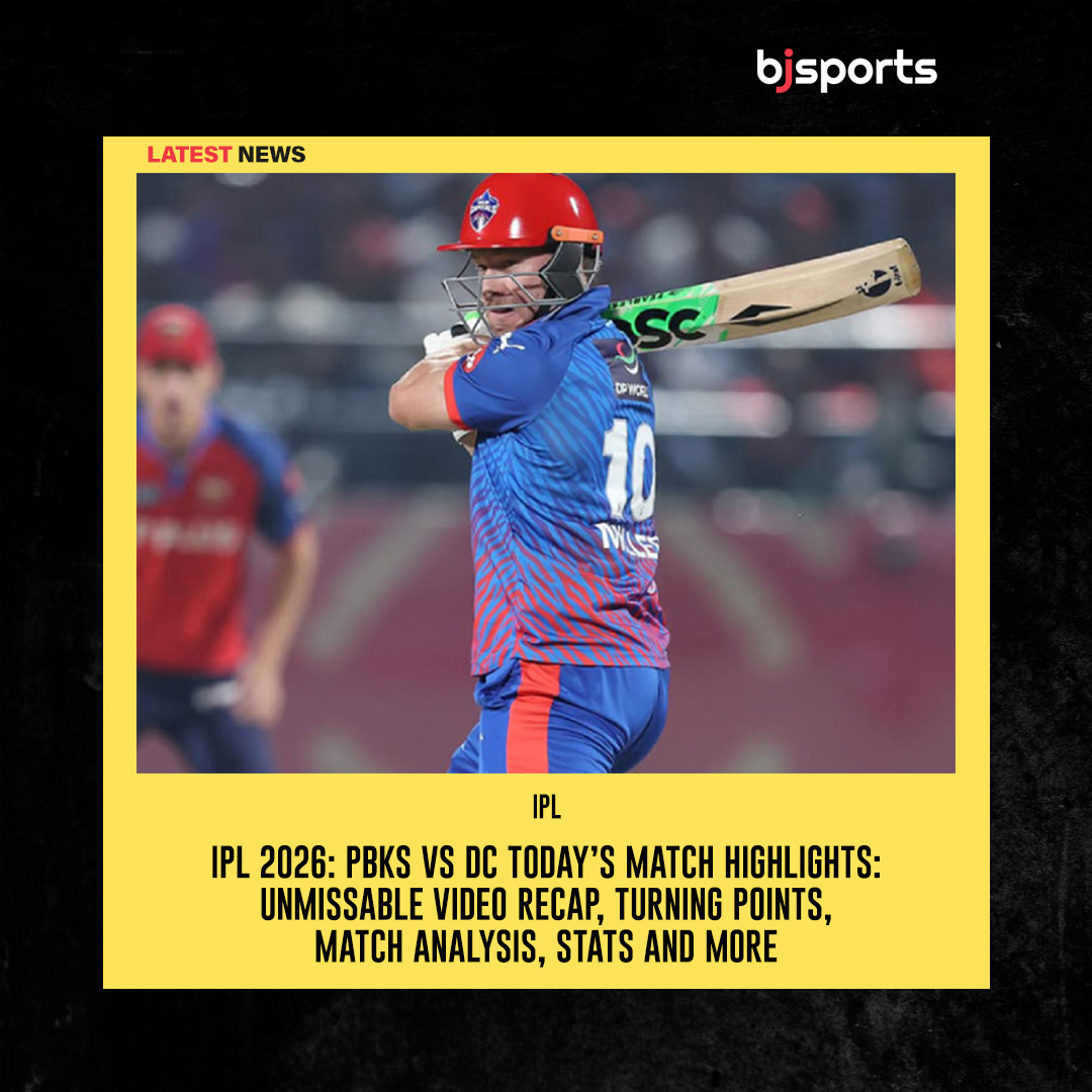 Bjsports_OFC's tweet photo. IPL 2026: PBKS vs DC Today’s Match Highlights: Unmissable video recap, turning points, match analysis, stats and more

👉 Read More: https://t.co/zejodKmbB4

#Baji #BjSports #Sports #Cricket #IPL2026 #PBKSvsDC #PunjabKings #DelhiCapitals #VideoRecap #MatchAnalysis #CricketNews https://t.co/9mVPpwEfEg