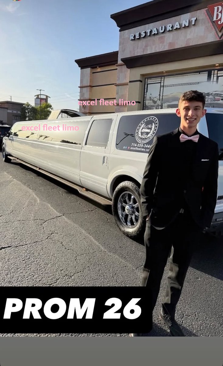 excelfleetlimo's tweet photo. For a prom squad of 18 π¬π·Look at the Extreme SUV Head-turner that starts the night of excitement the second the door opens https://t.co/RMzIISsBQD
#prom2026 #promsquad #superstretch #oclimo #partybus #promsendoff #limos #promgoals #Fullertonca #promnight https://t.co/PVYmbX91zX