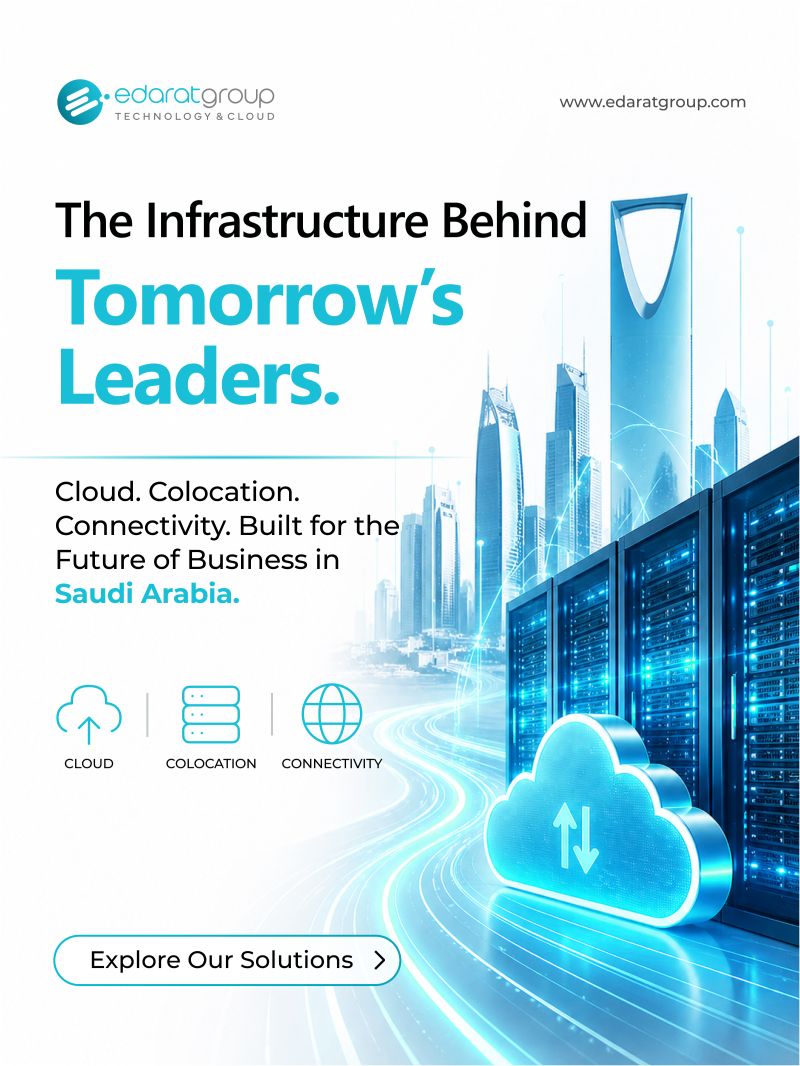 EdaratGroup's tweet photo. 𝗪𝗵𝗲𝗿𝗲 𝗖𝗹𝗼𝘂𝗱, 𝗖𝗼𝗹𝗼𝗰𝗮𝘁𝗶𝗼𝗻, 𝗮𝗻𝗱 𝗖𝗼𝗻𝗻𝗲𝗰𝘁𝗶𝘃𝗶𝘁𝘆 𝗖𝗼𝗺𝗲 𝗧𝗼𝗴𝗲𝘁𝗵𝗲𝗿.

𝖠𝗌 𝖲𝖺𝗎𝖽𝗂 𝖠𝗋𝖺𝖻𝗂𝖺 𝖺𝖼𝖼𝖾𝗅𝖾𝗋𝖺𝗍𝖾𝗌 𝗍𝗈𝗐𝖺𝗋𝖽 𝗩𝗶𝘀𝗶𝗼𝗻 𝟮𝟬𝟯𝟬, 𝖾𝗇𝗍𝖾𝗋𝗉𝗋𝗂𝗌𝖾𝗌 𝗇𝖾𝖾𝖽 𝗂𝗇𝖿𝗋𝖺𝗌𝗍𝗋𝗎𝖼𝗍𝗎𝗋𝖾 𝗍𝗁𝖺𝗍 𝗂𝗌 𝗌𝖾𝖼𝗎𝗋𝖾, 𝗌𝖼𝖺𝗅𝖺𝖻𝗅𝖾, 𝖺𝗇𝖽 𝗋𝖾𝖺𝖽𝗒 𝖿𝗈𝗋 𝗍𝗁𝖾 𝖿𝗎𝗍𝗎𝗋𝖾.

𝖠𝗍 𝗘𝗱𝗮𝗿𝗮𝘁 𝗚𝗿𝗼𝘂𝗽, 𝗐𝖾 𝗉𝗋𝗈𝗏𝗂𝖽𝖾 𝗍𝗁𝖾 𝖽𝗂𝗀𝗂𝗍𝖺𝗅 𝖿𝗈𝗎𝗇𝖽𝖺𝗍𝗂𝗈𝗇 𝗍𝗁𝖺𝗍 𝗁𝖾𝗅𝗉𝗌 𝖻𝗎𝗌𝗂𝗇𝖾𝗌𝗌𝖾𝗌 𝖺𝖼𝗋𝗈𝗌𝗌 𝗍𝗁𝖾 𝖪𝗂𝗇𝗀𝖽𝗈𝗆 𝗈𝗉𝖾𝗋𝖺𝗍𝖾, 𝗀𝗋𝗈𝗐, 𝖺𝗇𝖽 𝗅𝖾𝖺𝖽 𝗐𝗂𝗍𝗁 𝖼𝗈𝗇𝖿𝗂𝖽𝖾𝗇𝖼𝖾.

𝖮𝗎𝗋 𝗂𝗇𝗍𝖾𝗀𝗋𝖺𝗍𝖾𝖽 𝗌𝗈𝗅𝗎𝗍𝗂𝗈𝗇𝗌 𝖻𝗋𝗂𝗇𝗀 𝗍𝗈𝗀𝖾𝗍𝗁𝖾𝗋:

☁️ 𝗖𝗹𝗼𝘂𝗱 & 𝗗𝗶𝘀𝗮𝘀𝘁𝗲𝗿 𝗥𝗲𝗰𝗼𝘃𝗲𝗿𝘆
𝖥𝗅𝖾𝗑𝗂𝖻𝗅𝖾 𝗂𝗇𝖿𝗋𝖺𝗌𝗍𝗋𝗎𝖼𝗍𝗎𝗋𝖾 𝗍𝗈 𝗌𝗎𝗉𝗉𝗈𝗋𝗍 𝗀𝗋𝗈𝗐𝗍𝗁, 𝖺𝗀𝗂𝗅𝗂𝗍𝗒, 𝖽𝗂𝗀𝗂𝗍𝖺𝗅 𝗍𝗋𝖺𝗇𝗌𝖿𝗈𝗋𝗆𝖺𝗍𝗂𝗈𝗇, 𝖺𝗇𝖽 𝖻𝗎𝗌𝗂𝗇𝖾𝗌𝗌 𝖼𝗈𝗇𝗍𝗂𝗇𝗎𝗂𝗍𝗒.

🖥️ 𝗖𝗼𝗹𝗼𝗰𝗮𝘁𝗶𝗼𝗻
𝖲𝖾𝖼𝗎𝗋𝖾, 𝖼𝖺𝗋𝗋𝗂𝖾𝗋-𝗇𝖾𝗎𝗍𝗋𝖺𝗅 𝗁𝗈𝗌𝗍𝗂𝗇𝗀 𝖿𝗈𝗋 𝗒𝗈𝗎𝗋 𝖼𝗋𝗂𝗍𝗂𝖼𝖺𝗅 𝗁𝖺𝗋𝖽𝗐𝖺𝗋𝖾 𝗂𝗇𝗌𝗂𝖽𝖾 **𝖳𝗂𝖾𝗋 𝖨𝖨𝖨 𝖼𝖾𝗋𝗍𝗂𝖿𝗂𝖾𝖽** 𝖽𝖺𝗍𝖺 𝖼𝖾𝗇𝗍𝖾𝗋 𝖾𝗇𝗏𝗂𝗋𝗈𝗇𝗆𝖾𝗇𝗍𝗌.

🌐 𝗖𝗼𝗻𝗻𝗲𝗰𝘁𝗶𝘃𝗶𝘁𝘆
𝖱𝖾𝗅𝗂𝖺𝖻𝗅𝖾 𝖺𝖼𝖼𝖾𝗌𝗌 𝗍𝗁𝖺𝗍 𝗄𝖾𝖾𝗉𝗌 𝗒𝗈𝗎𝗋 𝖻𝗎𝗌𝗂𝗇𝖾𝗌𝗌 𝖼𝗈𝗇𝗇𝖾𝖼𝗍𝖾𝖽 𝗍𝗈 𝖼𝗎𝗌𝗍𝗈𝗆𝖾𝗋𝗌, 𝗉𝖺𝗋𝗍𝗇𝖾𝗋𝗌, 𝖺𝗇𝖽 𝖽𝗂𝗀𝗂𝗍𝖺𝗅 𝗉𝗅𝖺𝗍𝖿𝗈𝗋𝗆𝗌.

𝗘𝘅𝗽𝗹𝗼𝗿𝗲 𝗼𝘂𝗿 𝘀𝗼𝗹𝘂𝘁𝗶𝗼𝗻𝘀: https://t.co/JltRohjc3E

#𝖢𝗈𝗅𝗈𝖼𝖺𝗍𝗂𝗈𝗇 #𝖢𝗅𝗈𝗎𝖽 #𝖢𝗈𝗇𝗇𝖾𝖼𝗍𝗂𝗏𝗂𝗍𝗒 #𝖣𝖺𝗍𝖺𝖢𝖾𝗇𝗍𝖾𝗋𝗌 #𝖲𝖺𝗎𝖽𝗂𝖠𝗋𝖺𝖻𝗂𝖺 #𝖵𝗂𝗌𝗂𝗈𝗇𝟤𝟢𝟥𝟢