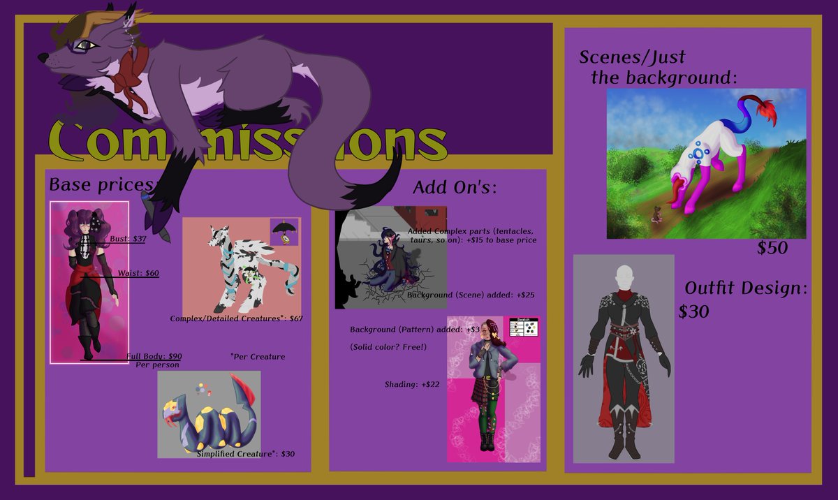Aki_Mun ~ Commissions Open tweet media