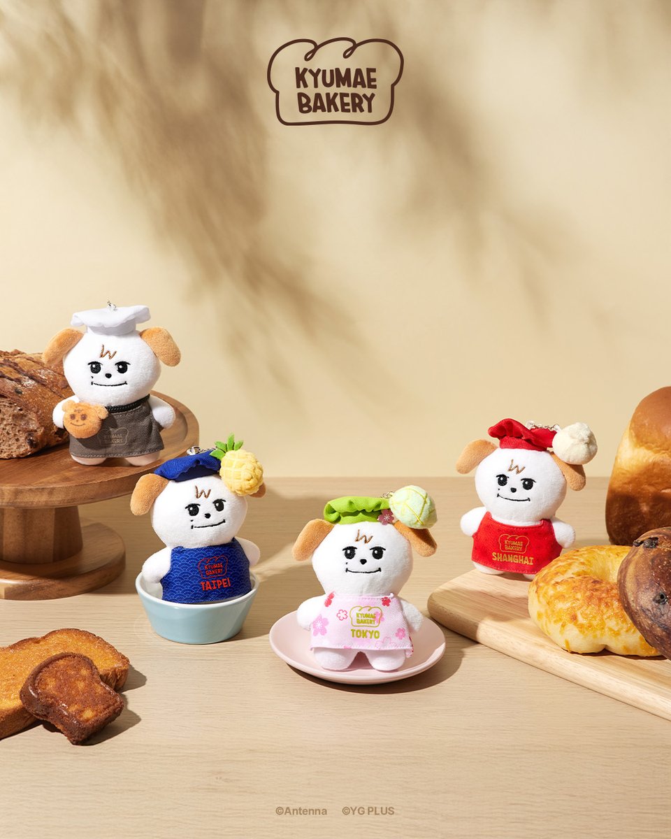 🌏️POPUP開催地毎のモチーフギュメ🎌 日本は🌸×🍈 ヒョクちゃんに