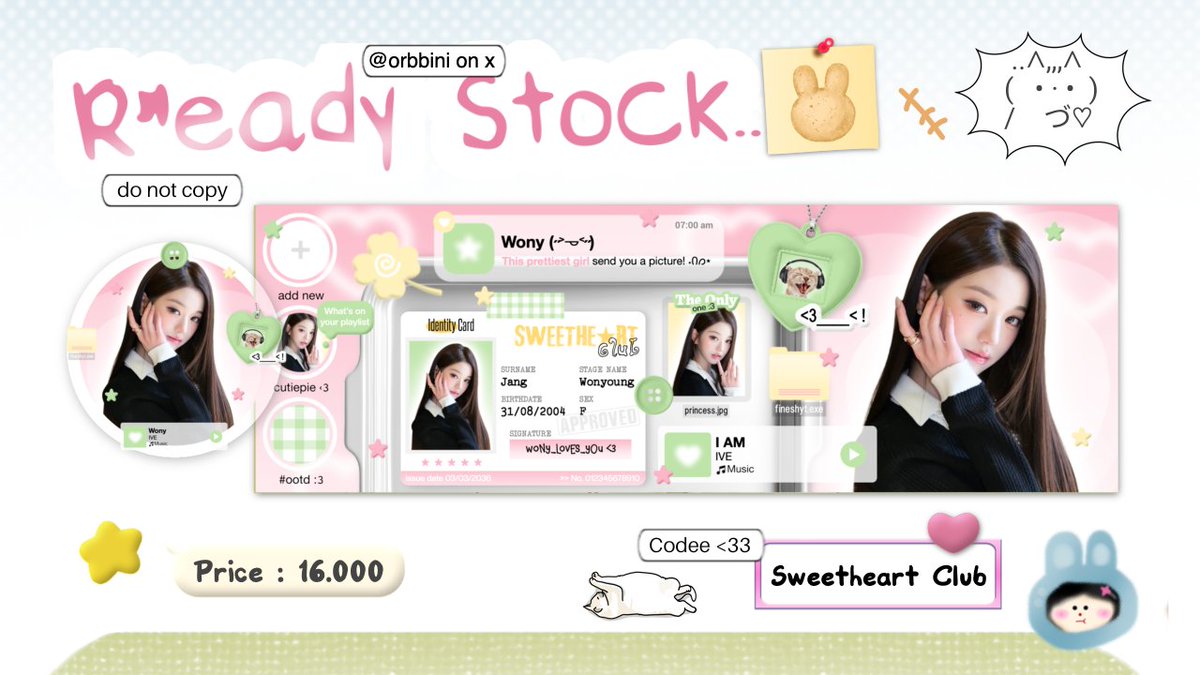 nya⭐️ wOrding layout 📌OPTIP CHERISH tweet media