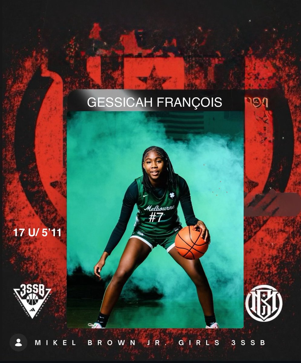 gessicah2027's tweet photo. PLAYER UPDATE‼️Deepest gratitude to my coaches and teammates @DuvalElite for the opportunities and memories shared throughout this season. 
Excited to announce that I’ll be joining the3SSB Circuit @MBJElite_Girls for the rest of the AAUseason @PGHFlorida @sutsreport @btnscouting https://t.co/NfJLmrPTf7