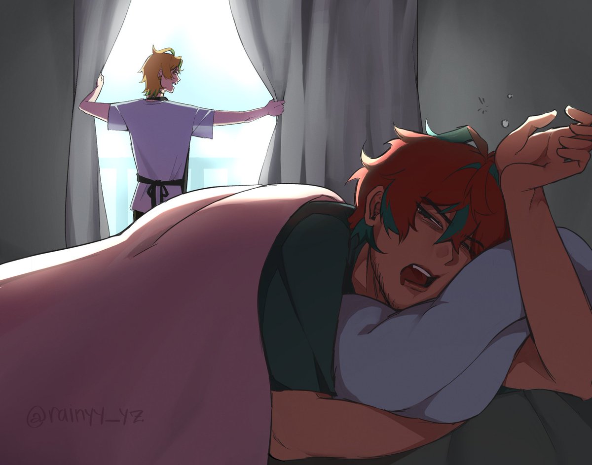 rainyy_yz's tweet photo. day 2 : free!
redraw from last year !!
#DoppoWeek2026 https://t.co/OYRGGO4qI8