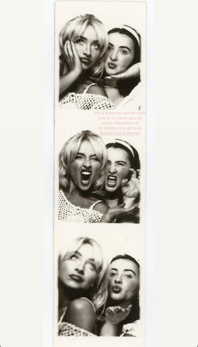 brina_updates's tweet photo. It’s a sweeter world with you in it, I love you so much happiest of birthdays my girl xxx
Sarah via instagram stories https://t.co/p0I7oQWwHd