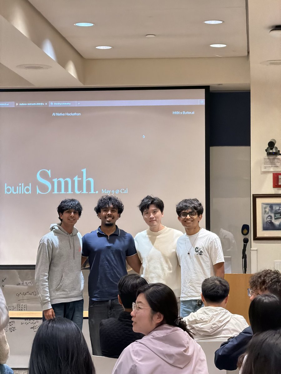 DVutukury's tweet photo. We won two AI hackathons this year: Retell AI's best use award, and best consumer product at the OpenAI × Qdrant event.

Starting to post what i'm building and learning as a freshman in ECE at UCLA.

If you're into voice agents, physical AI, and adjacent then stick around. https://t.co/tnHUkSu79p