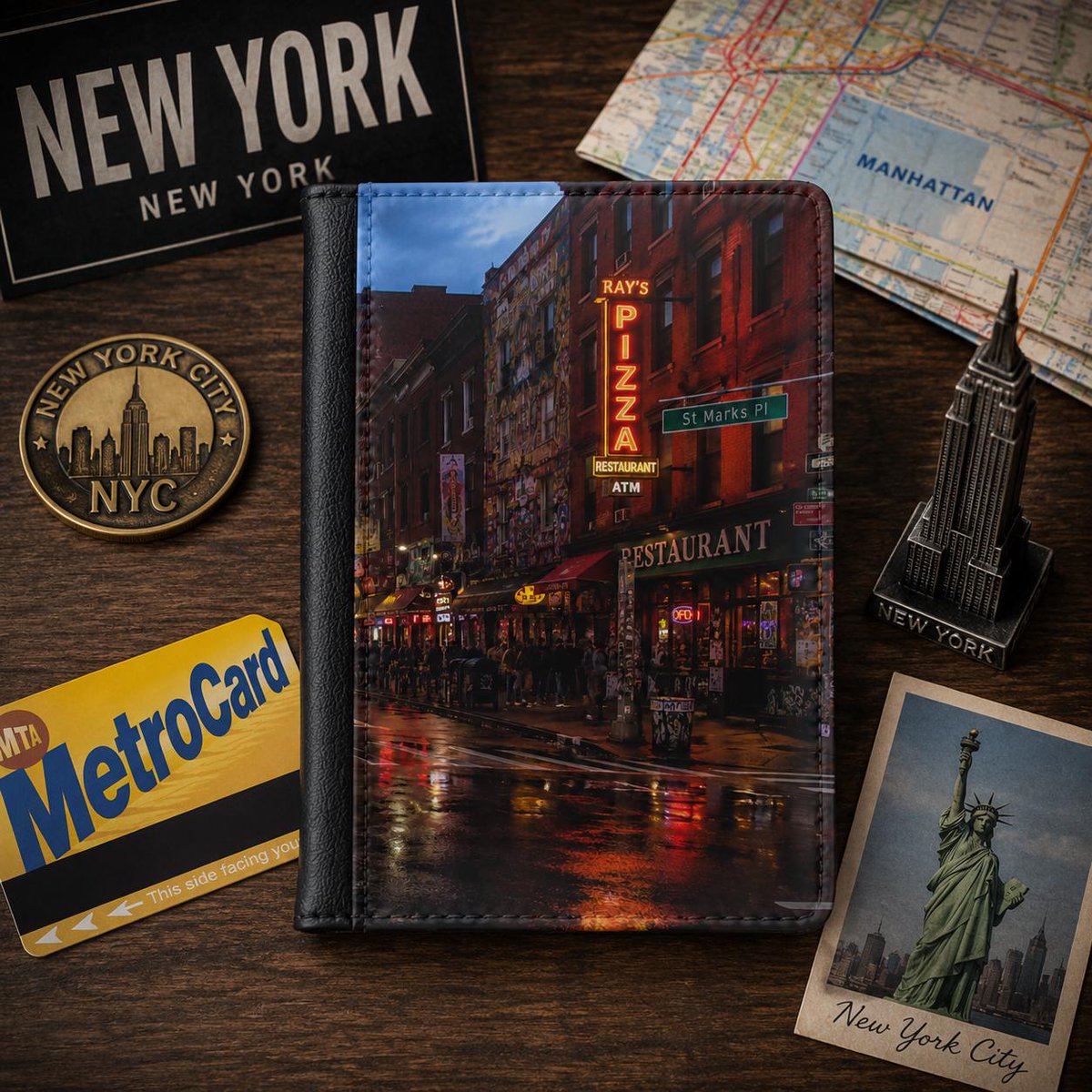 tapinstudio's tweet photo. Check out the new passport holder design! #stmarksplace #nyc https://t.co/AVe9eRidFF