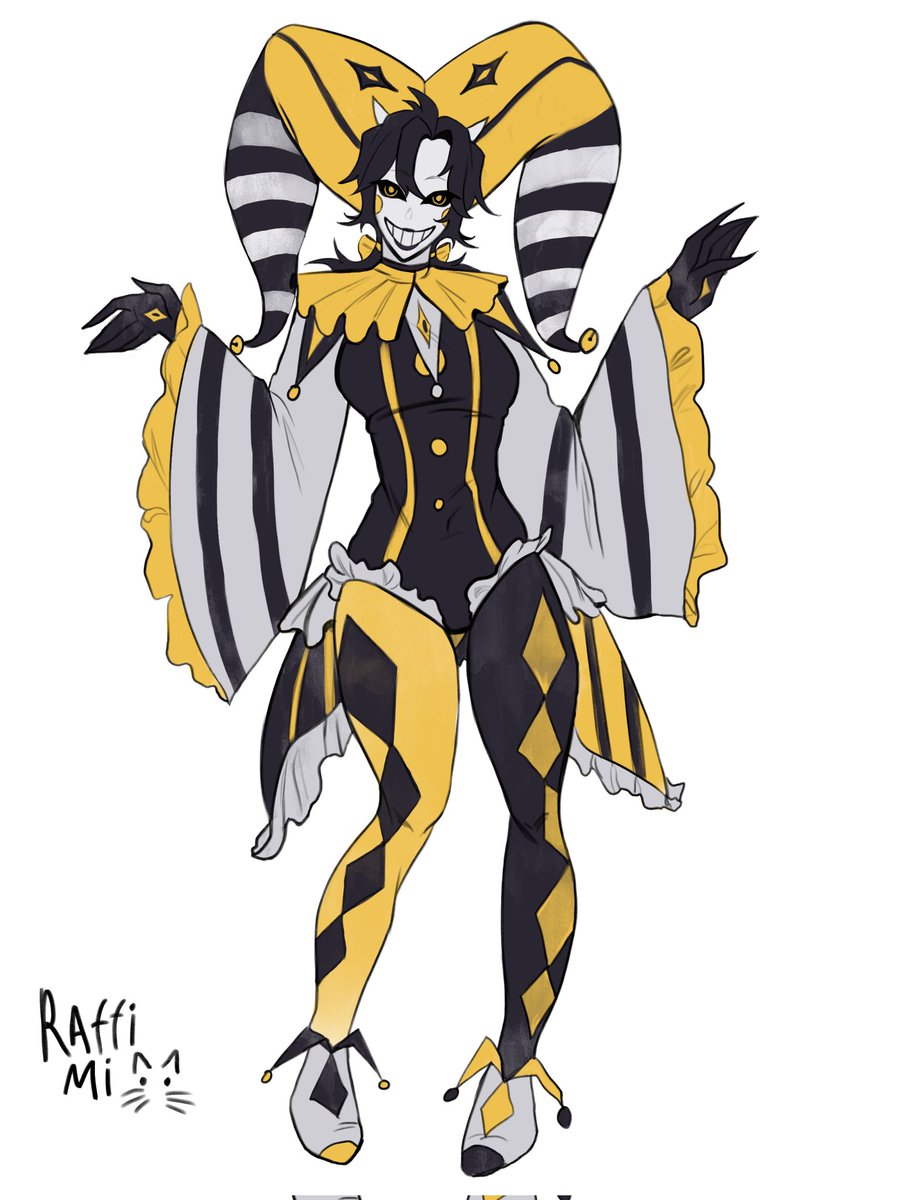 My oc 💛🩶 The freak circus #fyp #fypシ゚viral #fypシ゚viralシfyp